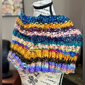 Colorful Knit Women's Scarf